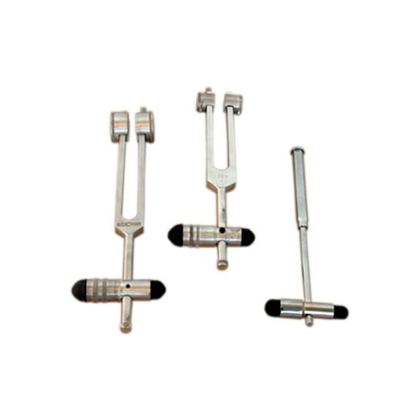 Fabrication Enterprises Baseline Neurological Buck Hammer with 128 cps Tuning Fork 12-1511 - main